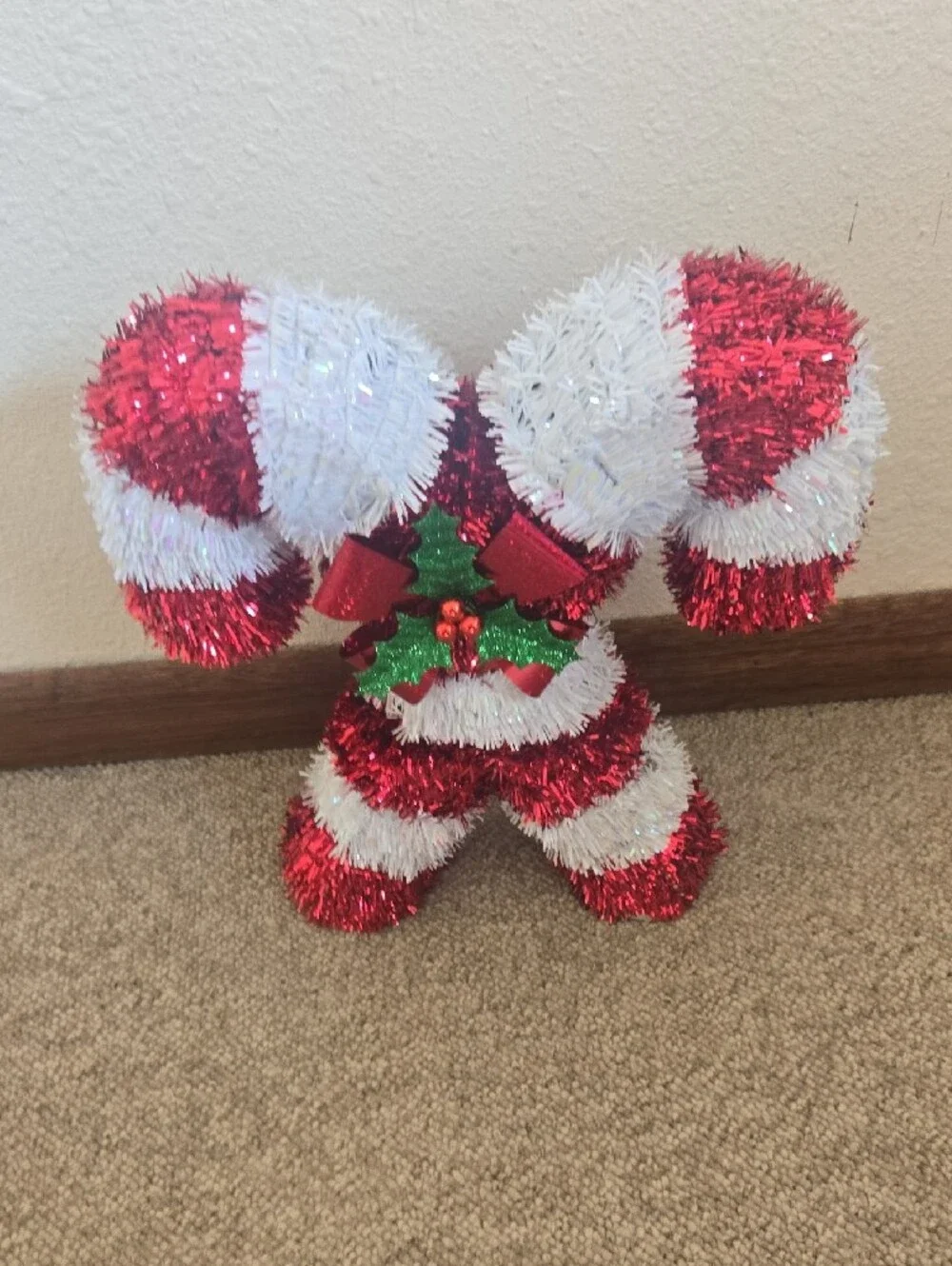 Candycane Decor Piece